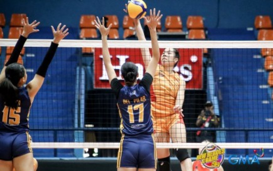 In women's volleyball in the NCAA, San Sebastian manages to win two matches