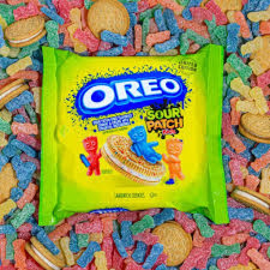 Sour Patch Kids collaborates with Oreo to launch a new product of Sweet and Sour Cookies