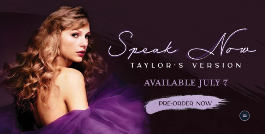 Taylor Swift Announces “Speak Now TV” with 6 Vault Tracks