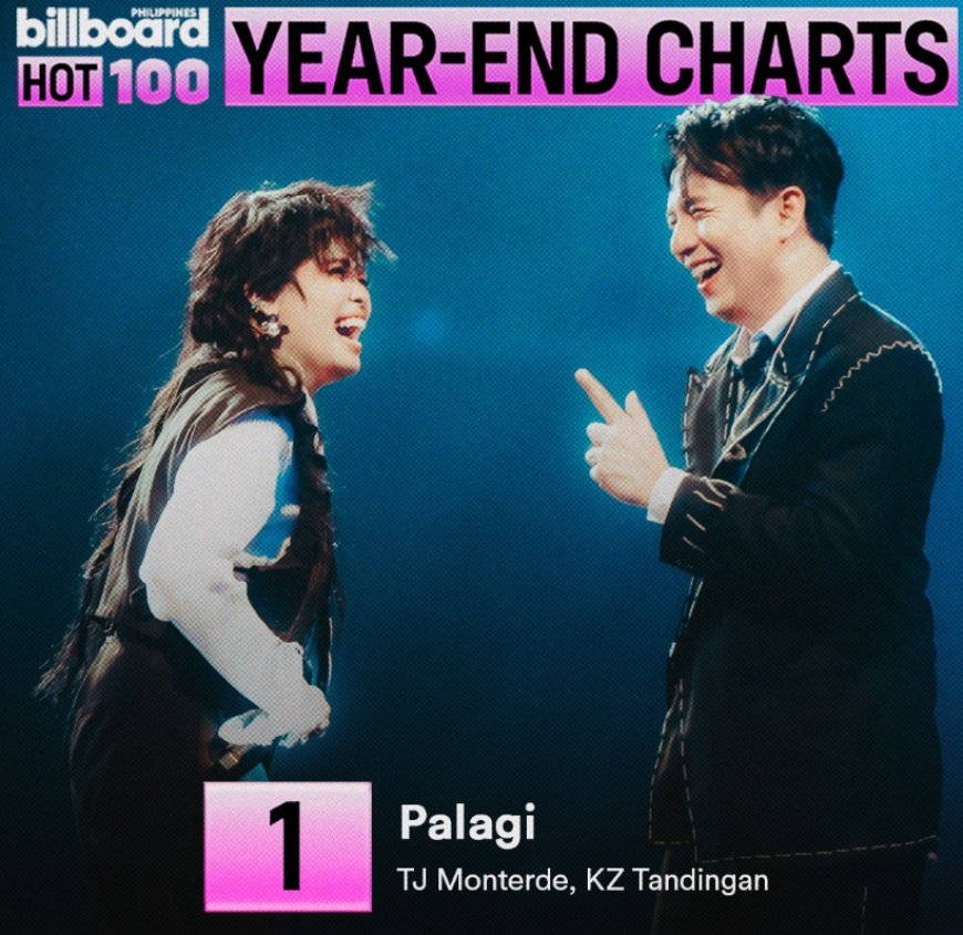 TJ Monterde and KZ Tandingan Celebrate Their No. 1 Hit "Palagi"